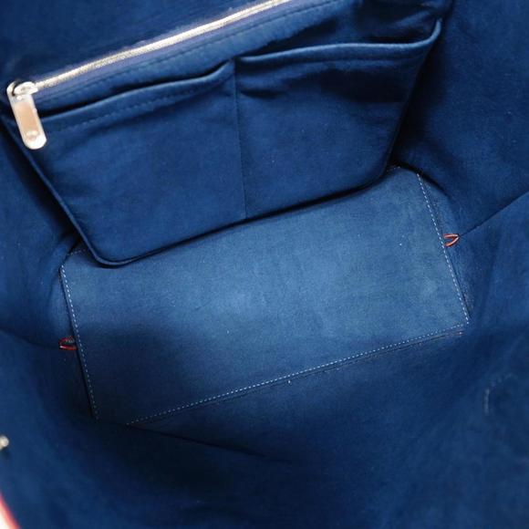 LOUIS VUITTON Tote Bag Rock Me Go M52759 Marine Rouge Women's - Picture 4 of 10